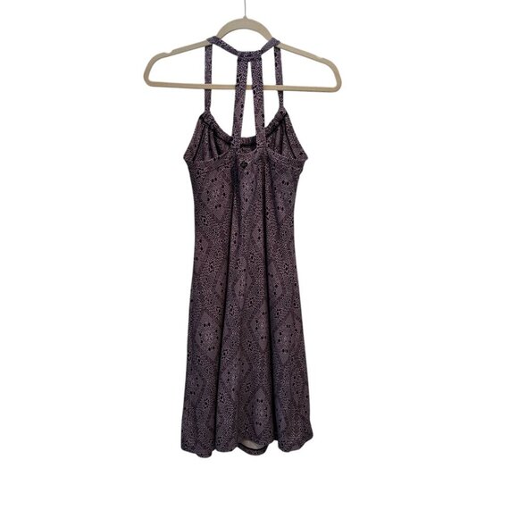 Prana Adjustable Neckline Strappy Back Sleeveless Dress Shelf Bra Women's Size S - Picture 6 of 8